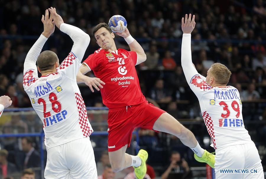 GLEDAJTE DIREKTNOEuropean Championship Handball Croatia SERBIA 20h30min