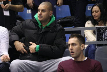 kosarkas Partizana na utakmici FIBA Lige Sampiona protiv MHP Rizen Ludvigsburg u hali Pionir, Beograd 06.12.2016. godine Foto: Marko Metlas Kosarka, Partizan, FIBA Liga sampiona, MHP Rizen Ludvigsburg