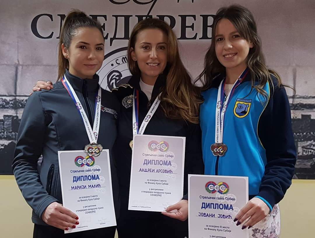 ANDREA ARSOVIĆ OSVOJILA KUP SRBIJE!